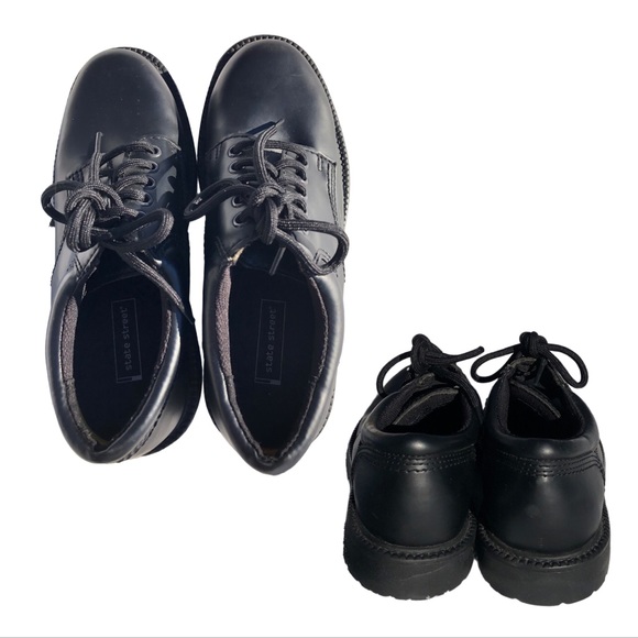 State Street black shoes size 7 unused slip resistant safeTstep - Picture 3 of 6